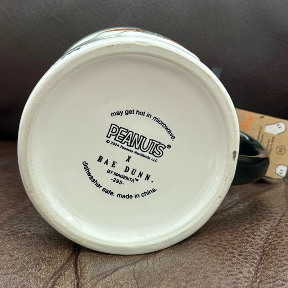 HAPPY HALLOWEEN Snoopy & Woodstock Mummy Mug - Rae Dunn Peanuts Collection - Picture 7 of 7